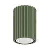 Aluminium Ceiling Light With Karbon Lamp - Deep Space