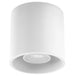 Aluminium Ceiling Light With Orbis Lamp - Deep Space