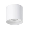 Aluminium Ceiling Light Round With Mika Lamp - Deep Space