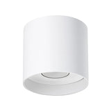 Aluminium Ceiling Light Round With Mika Lamp - Deep Space