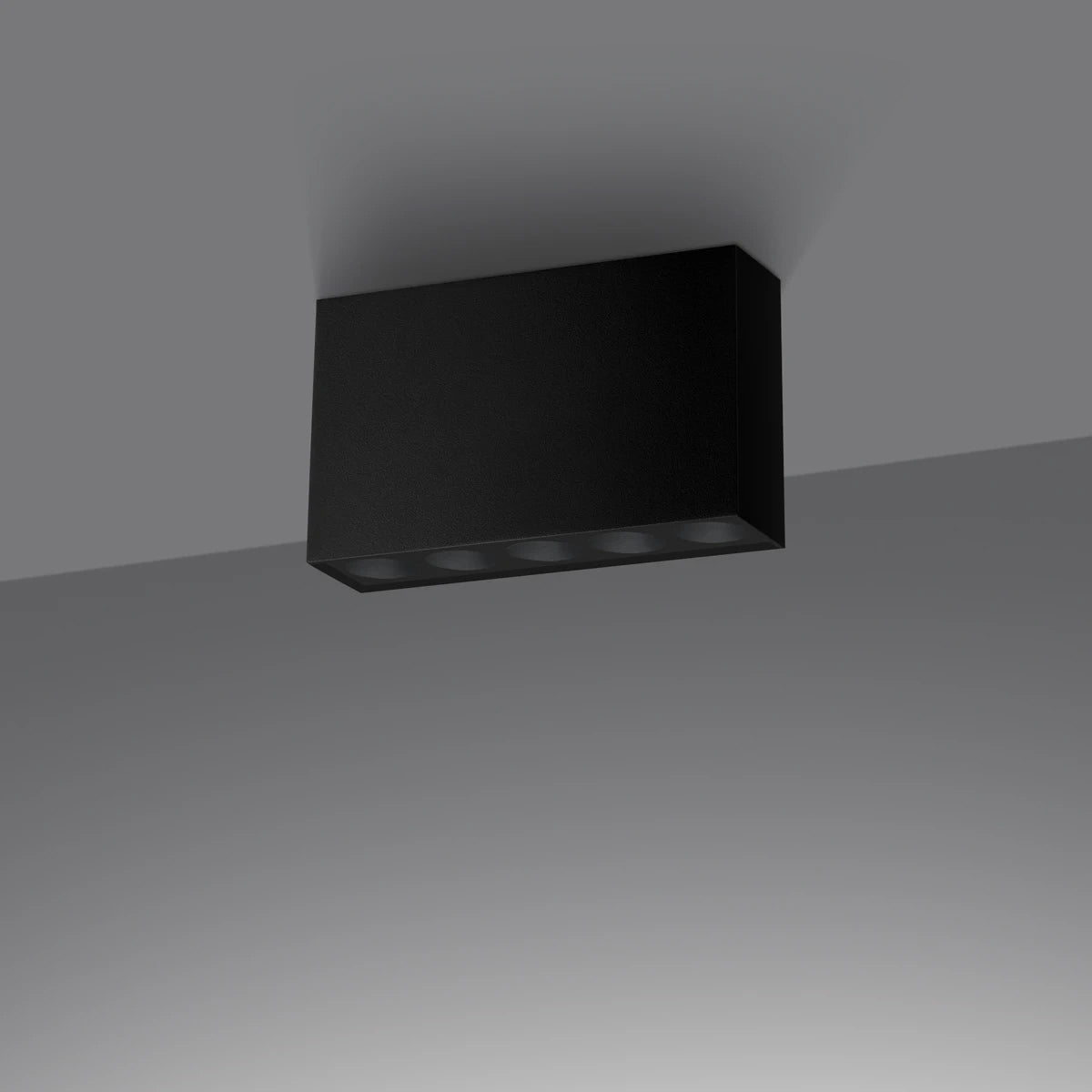 Aluminium Ceiling Light With Sole LED Light - Deep Space