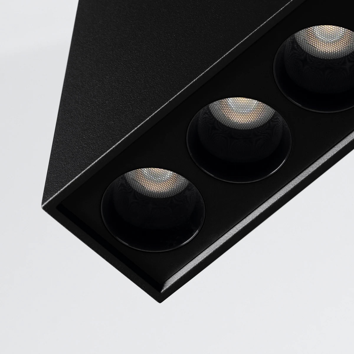 Aluminium Ceiling Light With Sole LED Light - Deep Space