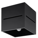 Aluminium Ceiling Light Square With Lobo Lamp - Deep Space