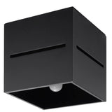 Aluminium Ceiling Light Square With Lobo Lamp - Deep Space