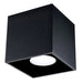 Aluminium Ceiling Light Square With Quad Lamp - Deep Space