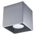 Aluminium Ceiling Light Square With Quad Lamp - Deep Space