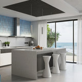 Aluminium Pendant Light With Karbon 1 Lamp - Deep Space