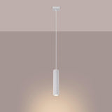 Aluminium Pendant Light With Karbon 1 Lamp - Deep Space