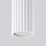 Aluminium Pendant Light With Karbon 1 Lamp - Deep Space