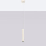 Aluminium Pendant Light With Karbon 1 Lamp - Deep Space