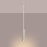 Aluminium Pendant Light With Karbon 1 Lamp - Deep Space