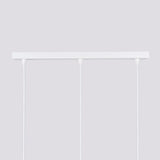 Aluminium Pendant Light With Karbon 3L Lamp - Deep Space