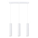 Aluminium Pendant Light With Karbon 3L Lamp - Deep Space