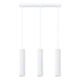 Aluminium Pendant Light With Karbon 3L Lamp - Deep Space