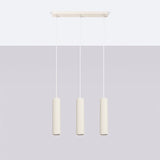 Aluminium Pendant Light With Karbon 3L Lamp - Deep Space