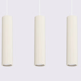 Aluminium Pendant Light With Karbon 3L Lamp - Deep Space