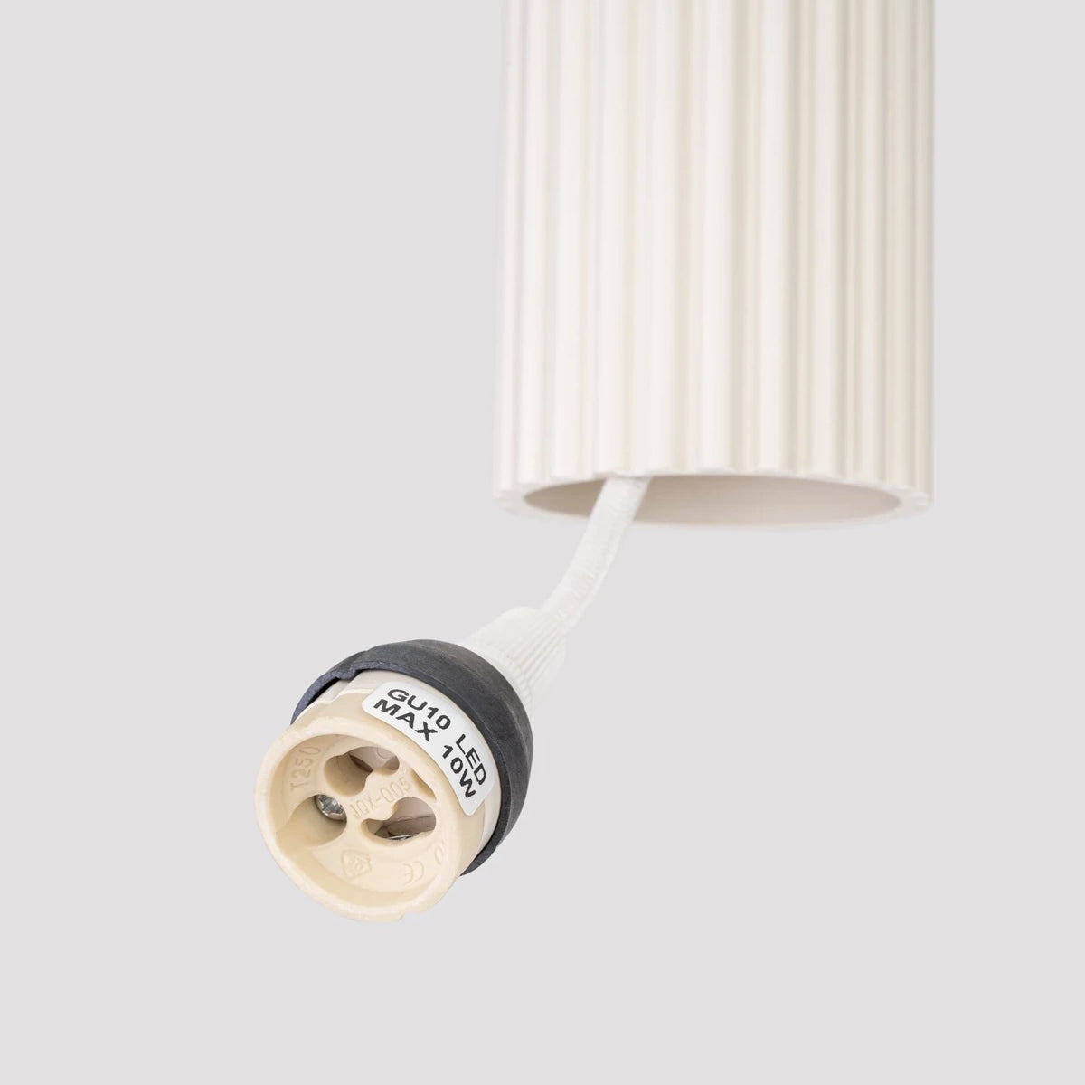 Aluminium Pendant Light With Karbon 3L Lamp - Deep Space