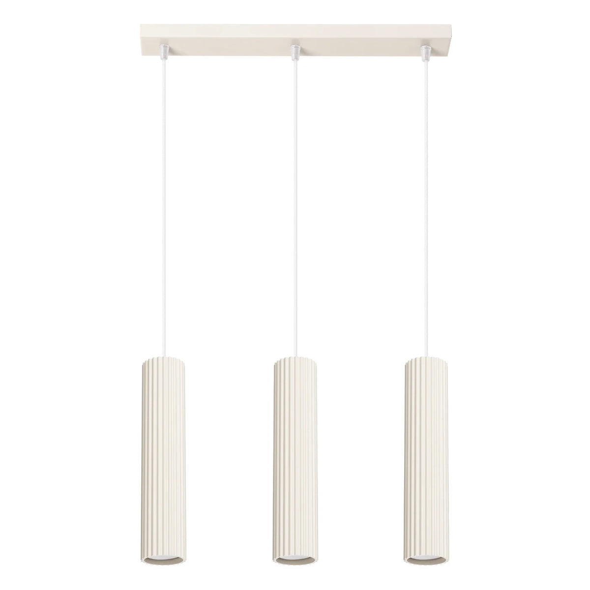 Aluminium Pendant Light With Karbon 3L Lamp - Deep Space