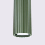 Aluminium Pendant Light With Karbon 3L Lamp - Deep Space