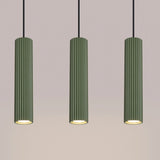 Aluminium Pendant Light With Karbon 3L Lamp - Deep Space