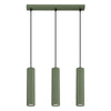 Aluminium Pendant Light With Karbon 3L Lamp - Deep Space