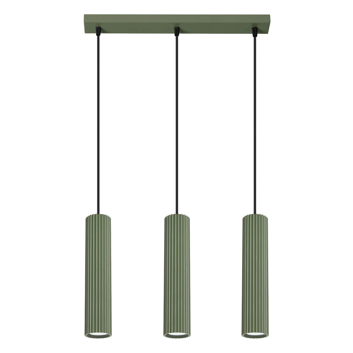 Aluminium Pendant Light With Karbon 3L Lamp - Deep Space