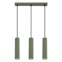 Aluminium Pendant Light With Karbon 3L Lamp - Deep Space