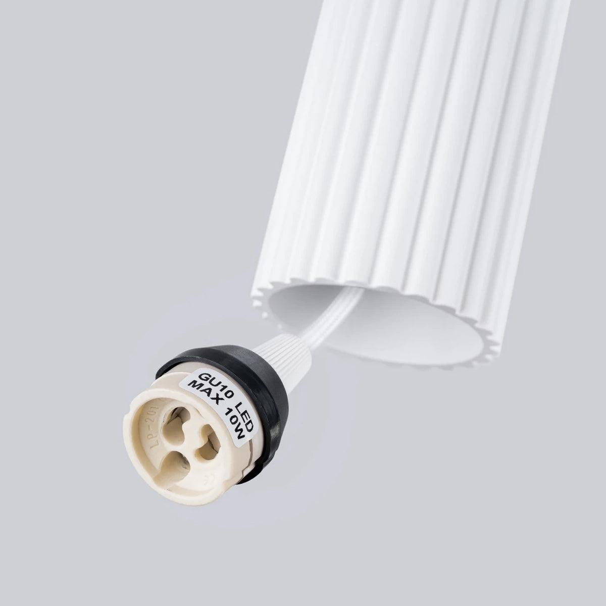 Aluminium Pendant Light With Karbon 3P Lamp - Deep Space