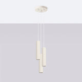 Aluminium Pendant Light With Karbon 3P Lamp - Deep Space