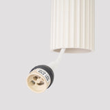 Aluminium Pendant Light With Karbon 3P Lamp - Deep Space