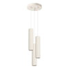 Aluminium Pendant Light With Karbon 3P Lamp - Deep Space