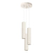 Aluminium Pendant Light With Karbon 3P Lamp - Deep Space
