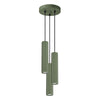 Aluminium Pendant Light With Karbon 3P Lamp - Deep Space