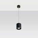 Aluminium Pendant Light With Orbis 1 Lamp - Deep Space