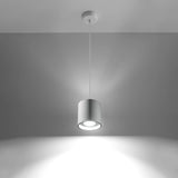 Aluminium Pendant Light With Orbis 1 Lamp - Deep Space