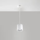 Aluminium Pendant Light With Orbis 1 Lamp - Deep Space