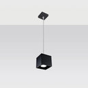 Aluminium Pendant Light With Quad 1 Lamp - Deep Space