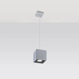Aluminium Pendant Light With Quad 1 Lamp - Deep Space