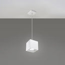 Aluminium Pendant Light With Quad 1 Lamp - Deep Space