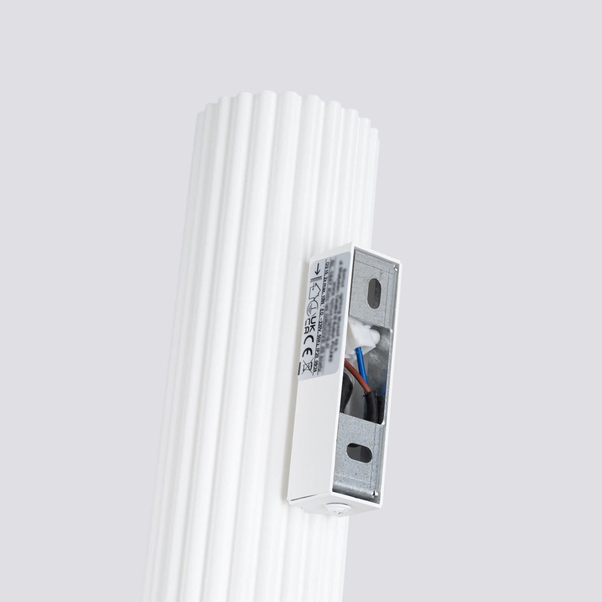 Aluminium Wall Light With Karbon 30 Lamp - Deep Space