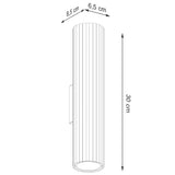 Aluminium Wall Light With Karbon 30 Lamp - Deep Space