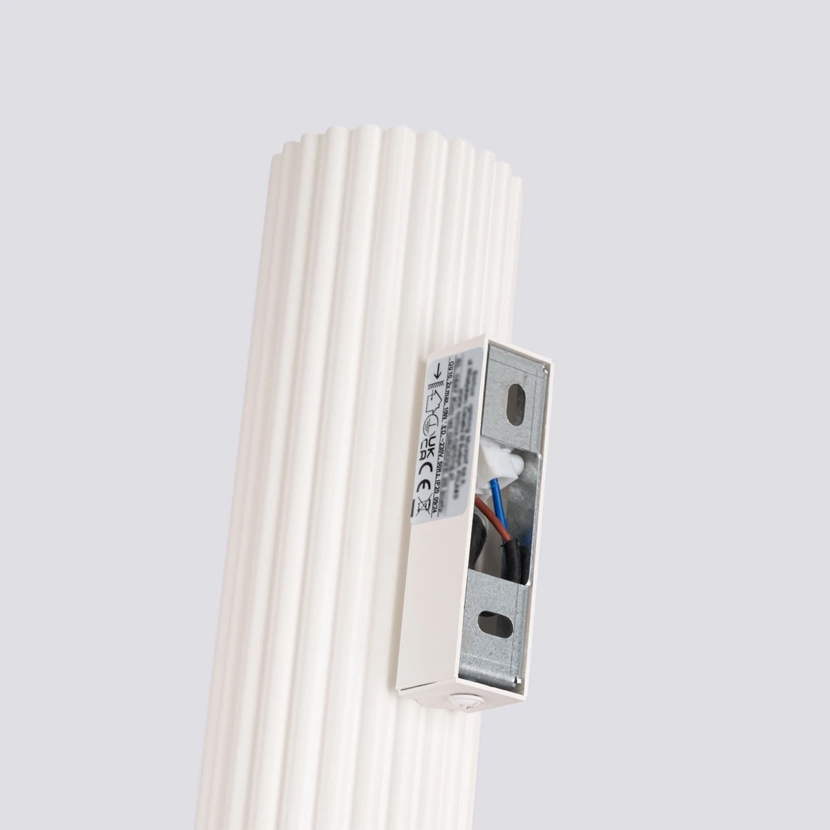Aluminium Wall Light With Karbon 30 Lamp - Deep Space