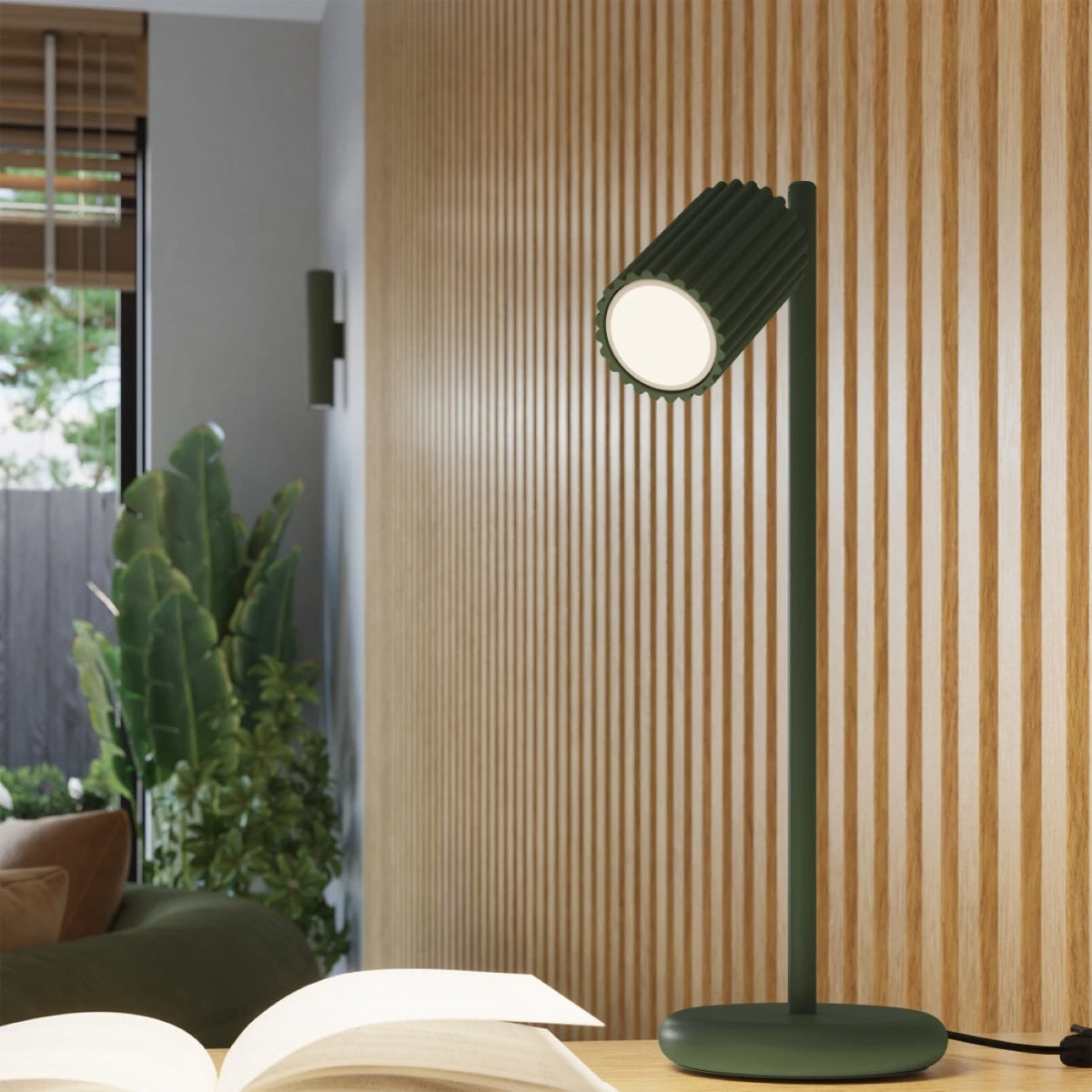 Aluminium Wall Light With Karbon 30 Lamp - Deep Space