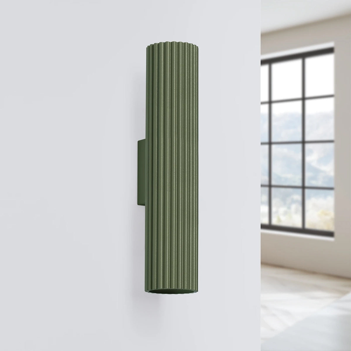 Aluminium Wall Light With Karbon 30 Lamp - Deep Space