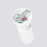 Aluminium Wall Light With Karbon Lamp And With A Switch - Deep Space