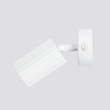 Aluminium Wall Light With Karbon Lamp And With A Switch - Deep Space