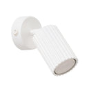 Aluminium Wall Light With Karbon Lamp And With A Switch - Deep Space