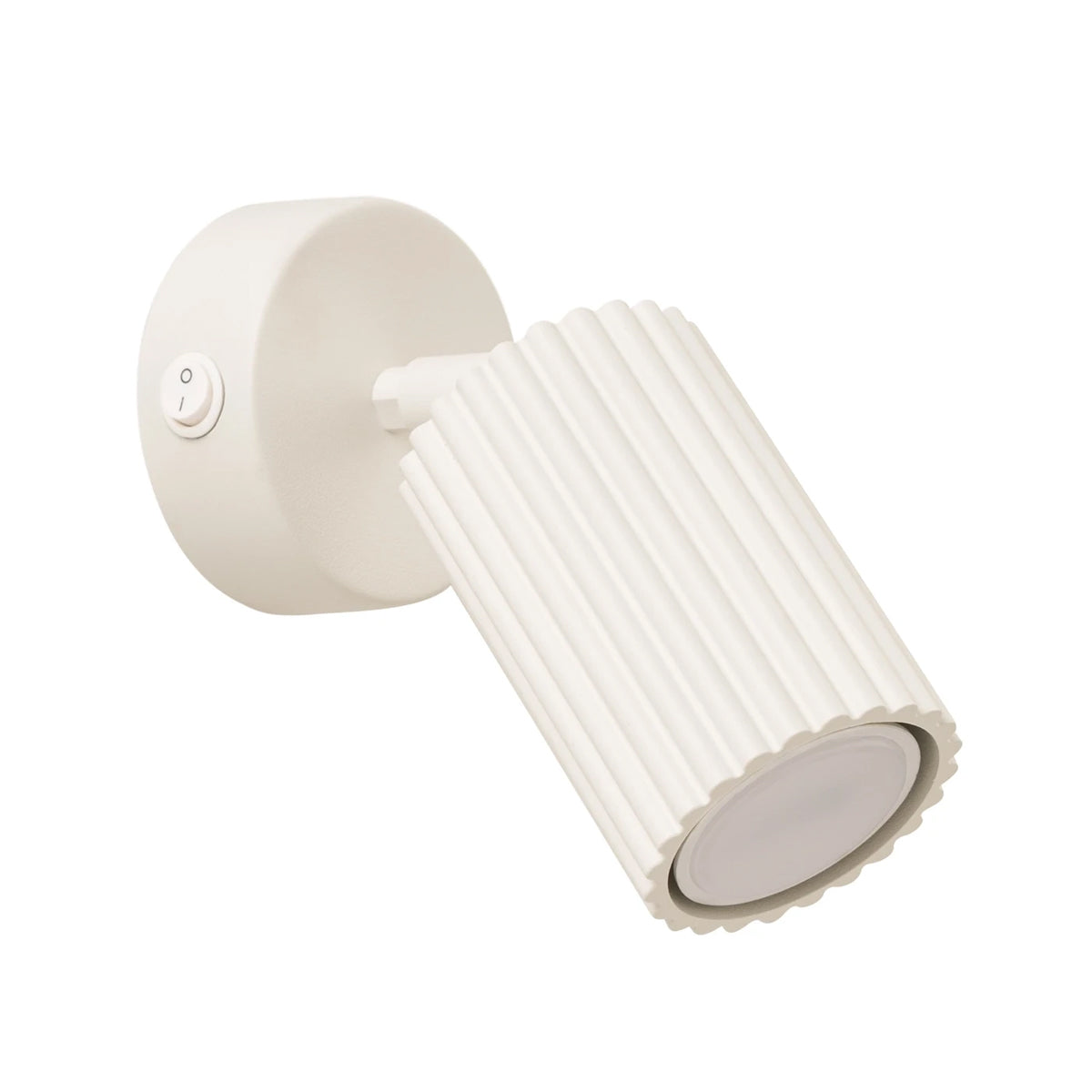 Aluminium Wall Light With Karbon Lamp And With A Switch - Deep Space