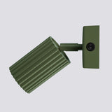 Aluminium Wall Light With Karbon Lamp And With A Switch - Deep Space