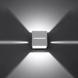 Aluminium Wall Light With Lobo Lamp - Deep Space